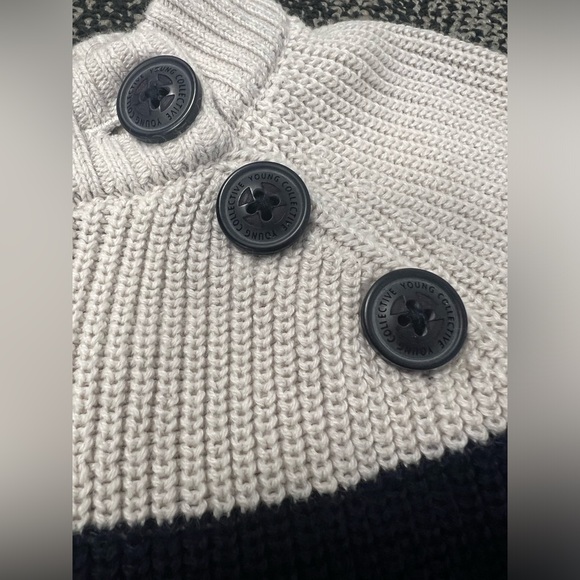 Girls Zara Knitted Striped Sweater Size 11-12 - Picture 3 of 4